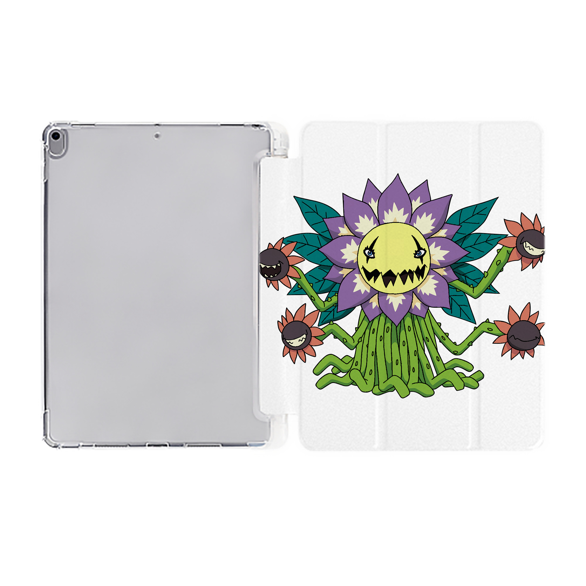 （画像用） Digimon デジタルモンスター/デジモン IPad ケース ペン収納付き 三つ折りスタンド PUレザー×シリコン 対応機種9.5/10.5/10.9インチ